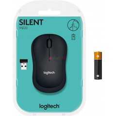 Souris Sans Fil Compacte et Silencieuse | LOGITECH M220 SILENT | 18 Mois d'Autonomies