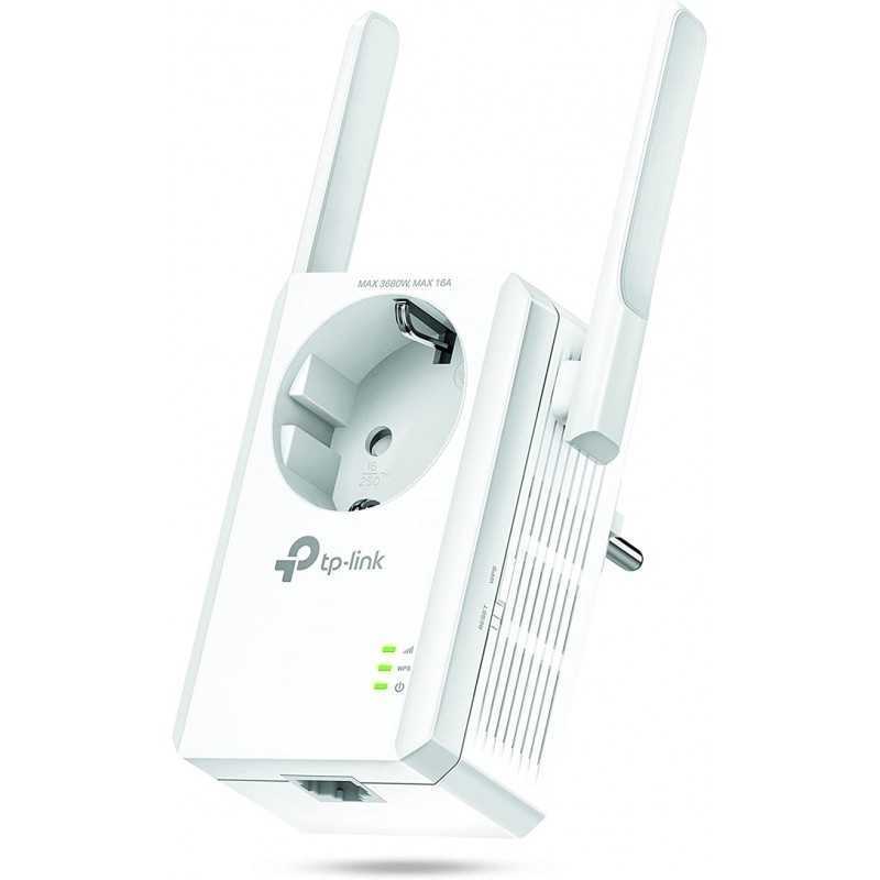 Répéteur Wifi TP-Link TL-WA860RE 300Mbps 1 Port Ethernet, Prise Intégrée, Compatibilité Universelle