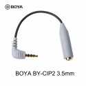 Adaptateur de prise audio pour smartphone BOYA BY-CIP2 pour iPhone, iPad, iPod Touch
