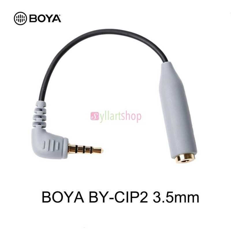 Adaptateur de prise audio pour smartphone BOYA BY-CIP2 pour iPhone, iPad, iPod Touch