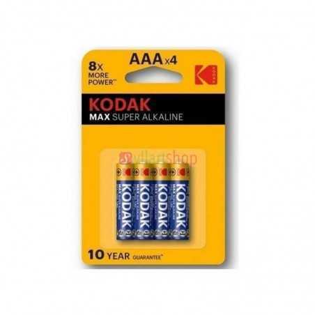 Lot 4 Piles alcalines Kodak AAA x 4 PM