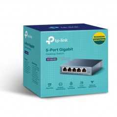 Switch TP-LINK TL-SG105 Gigabit 5 Ports | 10/100/1000 Mbps | Boîtier Métal