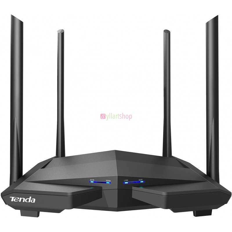 Routeur Wi-Fi Gigabit Tenda AC10 | AC1200 Dual Band | MU-MIMO | 4 Antennes 5 dBi