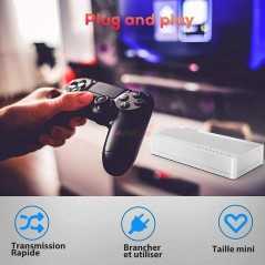 Switch Tenda S108 Ethernet | 8 Ports 10/100 Mbps | Boîtier Compact | Plug & Play