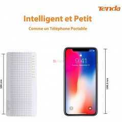 Switch Tenda S108 Ethernet | 8 Ports 10/100 Mbps | Boîtier Compact | Plug & Play