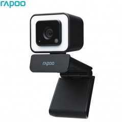 Webcam Rapoo C270 | Full HD 1080P | Grand Angle & Rotation 360° | Micro Réduction Bruit
