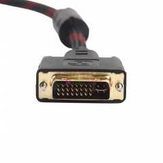 Connecteur câble vers DVI-I 24 + 5 vers VGA vidéo pour HDTV DVD ordinateur portable 1.5m