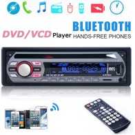 Radio voiture Audio Stéréo Radios FM Lecteur DVD/CD Prise en charge de la carte USB/SD/MMC