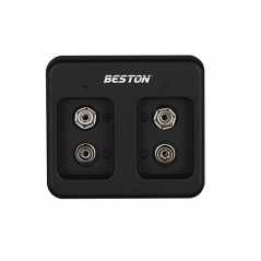 Chargeur de batterie Beston BST-M7005 pour batterie de taille 9V avec 2 piles