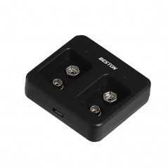 Chargeur de batterie Beston BST-M7005 pour batterie de taille 9V avec 2 piles