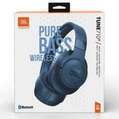 Casque circum-aural sans fil JBL Tune 710BT Bluetooth 5.0 - Commandes/Micro - Autonomie 50h - Conception pliable