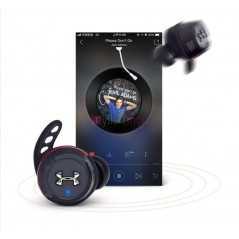 Ecouteur intra-auriculaire sans fil Bluetooth JBL, oreillettes étanches, stéréo, avec boîte de chargement et micro, pour Sport