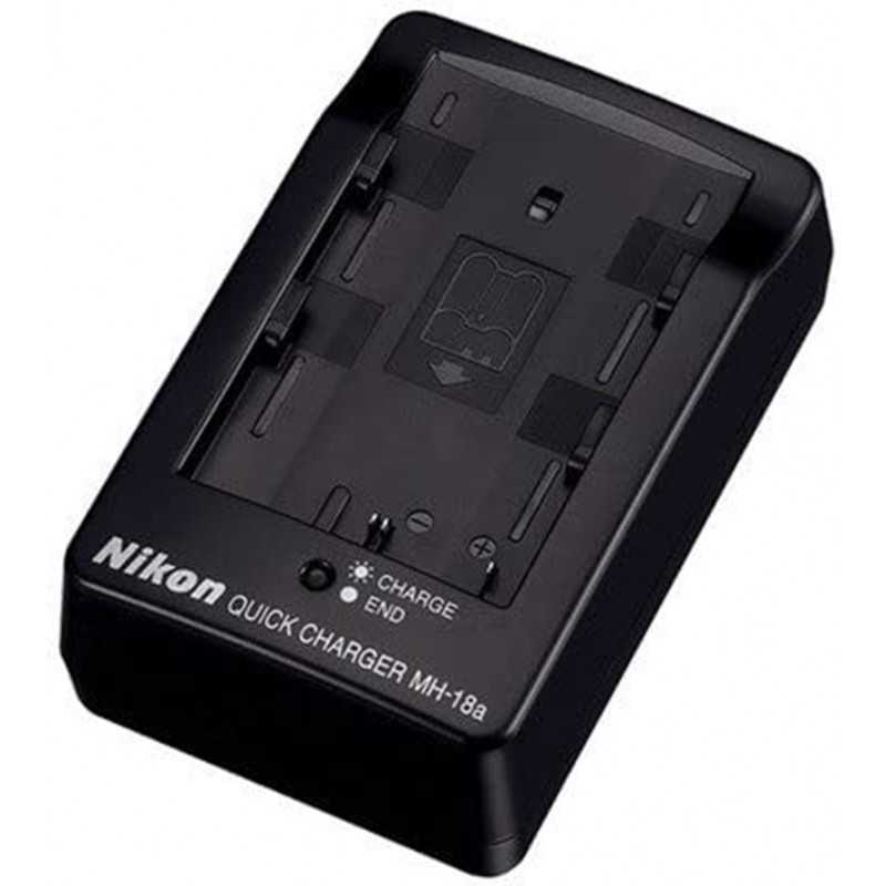 Chargeur de batterie Nikon MH-18A Compatible avec Nikon D80, D200