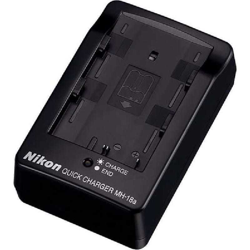 Chargeur de batterie Nikon MH-18A Compatible avec Nikon D80, D200, D300 et D700