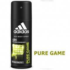 Spray Adidas Pure Game 48H pour le corps (hommes)