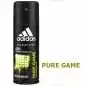 Deodorant Spray Adidas Pure Game, 48H homme