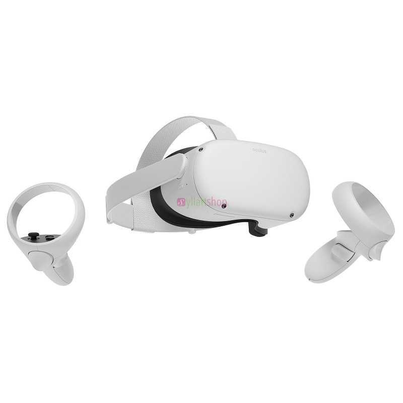 Casque VR tout-en-un sans fil Oculus Quest 2 128Go - 6Go RAM - 1832 x 1920 pixels/oeil - 2 manettes