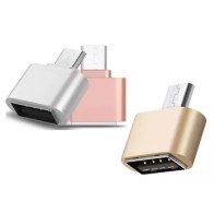 Connecteur OTG Android pour faire un port USB pour votre téléphone portable - noir