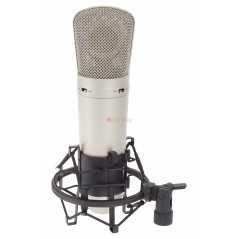 Microphone studio lectrostatique double diaphragme Behringer B-2 Pro