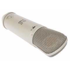 Microphone studio lectrostatique double diaphragme Behringer B-2 Pro