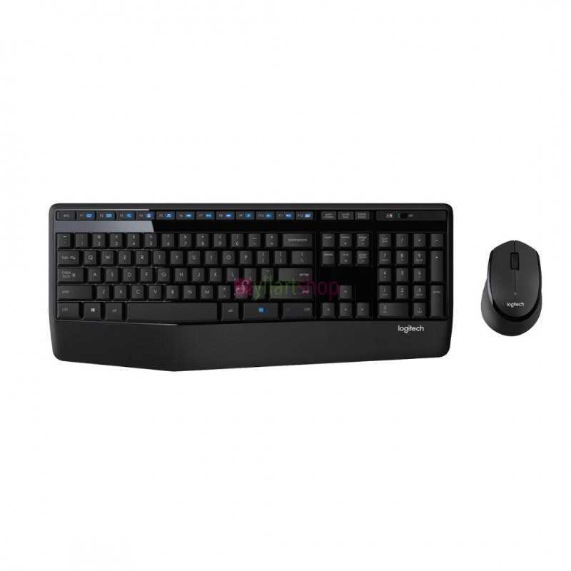 Logitech MK345 QWERTY | Ensemble Clavier Souris Sans Fil | Autonomie 36 Mois