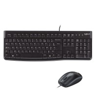 Logitech MK120 | Ensemble Clavier et Souris Filaire | QWERTY