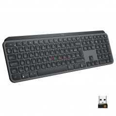 Logitech MX Keys QWERTY | Clavier Sans Fil Premium à Rétroéclairage Intelligent