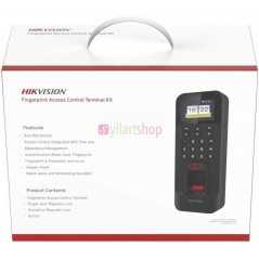 Kit de terminal de contrôle d'accès par empreintes digitales HIKVISION DS-K1T804BMF | Série Pro | Lecteur Mifare | Wi-Fi