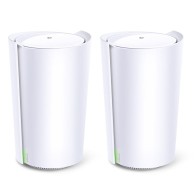 Pack de 2 routeurs sans fil Tri-Band Wi-Fi 6 TP-LINK Deco X90 (x 2) (AX4804 + A 1201 + AX574) Mesh avec port LAN 2.5 GbE
