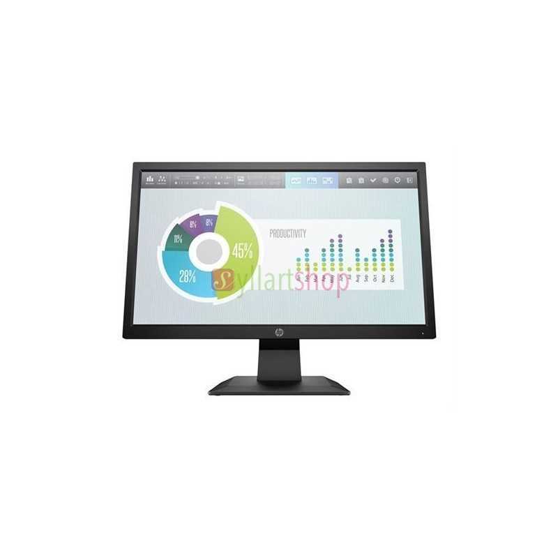 Écran ordinateur HP P204v 19.5" 1600 x 900 HD+ @ 60 Hz TN 200 cd/m² 600:1 5 ms HDMI, VGA noir Écran ordinateur HP P204v 19.5" 1600 x 900 HD+ @ 60 Hz TN 200 cd/m² 600:1 5 ms HDMI, VGA noir