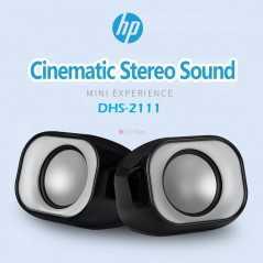 Mini haut parleur HP DHS-2111 multimédia usb prise aux audio 3,5 mm pc portable mobile