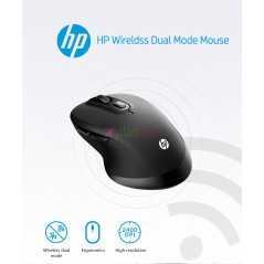 Souris Sans Fil 2.4G et Bluetooth HP FM710A Double Mode Ergonomie Haute Résolution 3DPI