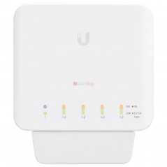 Switch Ubiquiti UniFi USW-Flex | 5 Ports Gigabit | 4 Ports PoE+ | Extérieur & Intérieur