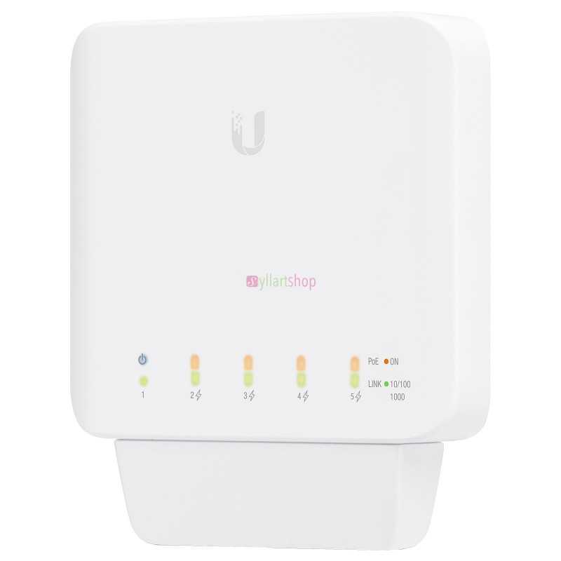 Ubiquiti USW-Flex | Switch PoE Extérieur | 5 Ports Gigabit | IP55 & Compact