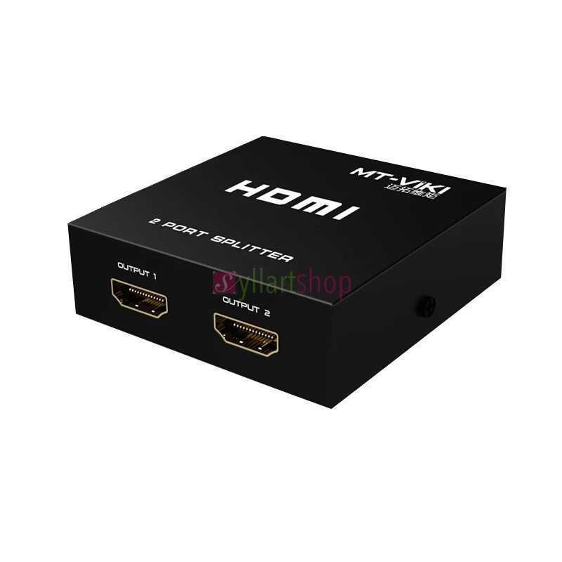 Splitter HDMI 2 ports 4K x 2K MT-VIKI MT-SP102M Splitter HDMI 2 ports 4K x 2K MT-VIKI MT-SP102M