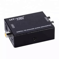 Convertisseur Audio Numérique vers Analogique | Toslink/Coaxial vers RCA | MT-ViKI MT-DA21