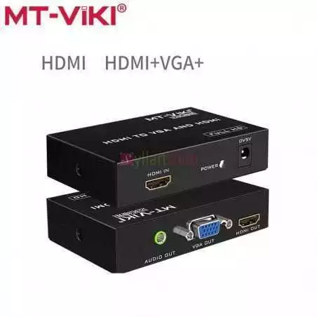 Convertisseur audio HDMI vers VGA + HDMI MT-VKI MT-HV03
