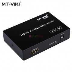 Convertisseur audio HDMI vers VGA + HDMI MT-VKI MT-HV03