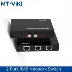 Commutateur de Partage Réseau MT-VIKI MT-RJ45-2 | 2 Ports RJ45 | Partage Manuel | Non Alimenté