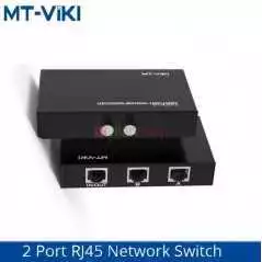 Switch réseau RJ45 2 en 1 MT-VIKI MT-RJ45-2