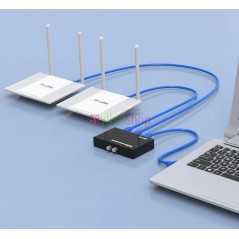 Commutateur de Partage Réseau MT-VIKI MT-RJ45-2 | 2 Ports RJ45 | Partage Manuel | Non Alimenté