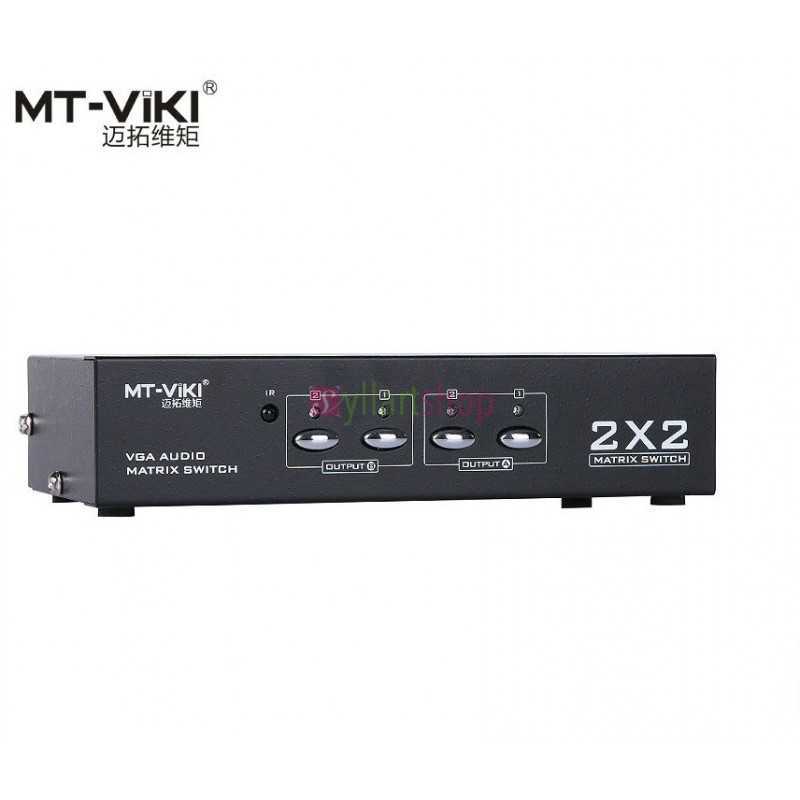 Switch HDMI et splitter 2 entrées et 2 sorties MT-VIKI MT-HD2-2