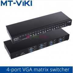 Commutateur Vidéo & Audio | Télécommande HD | MT-VIKI | MT-VT414 Switch Matriciel VGA 4x4