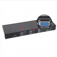 Commutateur Vidéo & Audio | Télécommande HD | MT-VIKI | MT-VT414 Switch Matriciel VGA 4x4