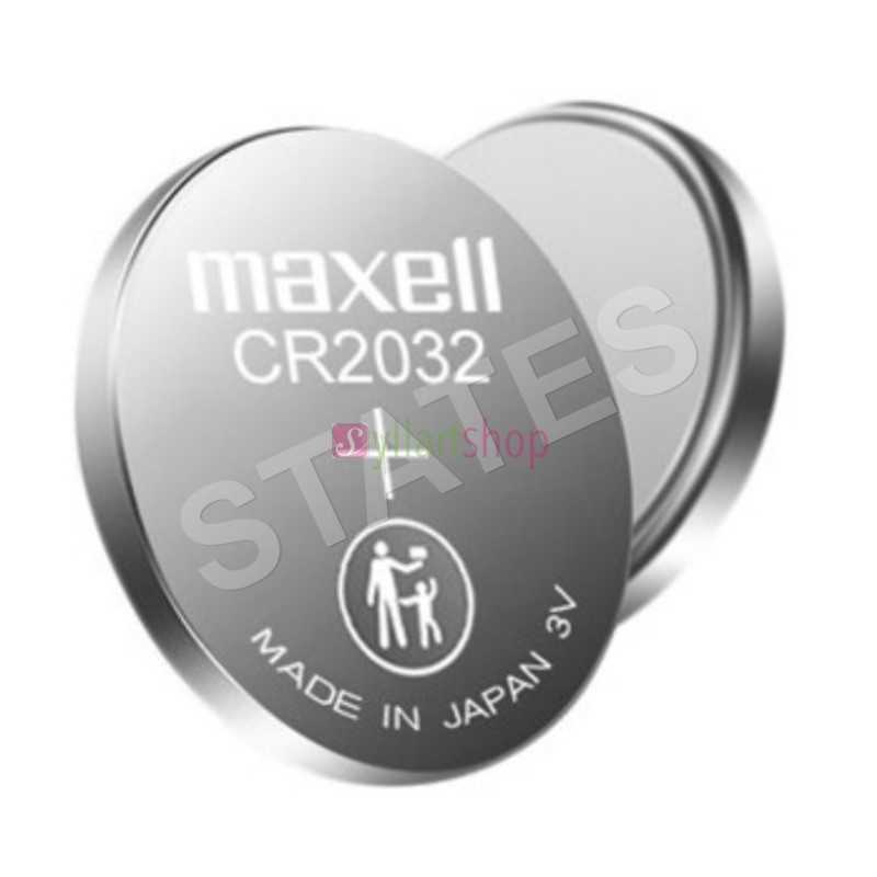 Batterie Maxell CR2032 Haute Capacité Porsche Land Rover Jaguar Télécommande Bouton Clé 3V Batterie Maxell CR2032 Haute Capacité Porsche Land Rover Jaguar Télécommande Bouton Clé 3V