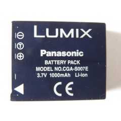 Batterie PANASONIC CGA-S007E, 3.7V, 1000mAh, Li-ion