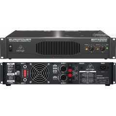 BEHRINGER EUROPOWER EP4000 | Amplificateur de Puissance Pro 4000W | ATR, Stéréo/Bridge, 2 Ohms