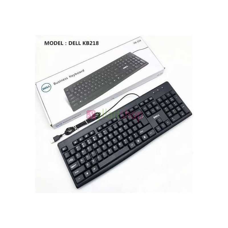 Clavier filaire DELL KB-218 avec pavé numérique Clavier filaire DELL KB-218 avec pavé numérique