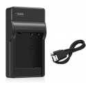 Chargeur pour Caméscope Panasonic Série HC-V700 | Compatible Batteries VW-VBT190 & VW-VBT380