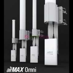 Antenne Ubiquiti AMO-2G13 airMAX Omni | 2.4 GHz | 13 dBi Dual-Pol | Station de Base PtMP